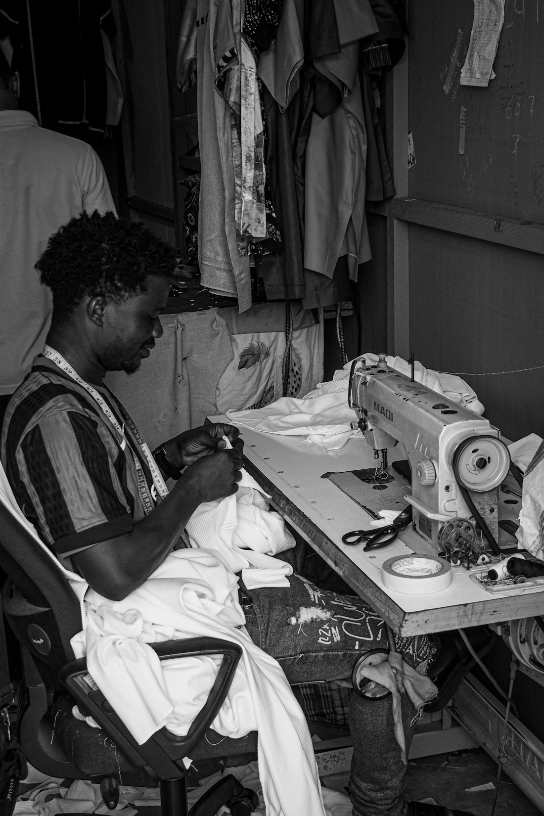 An independent maker at work